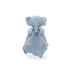 DOUDOU ELEFANTE BLU COTTONE...