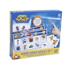 SUPERWINGS SUPER MEMO 3 IN 1