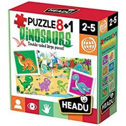 PUZZLE 8+1 DINOSAURS