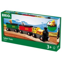 BRIO TRENO SAFARI IN LEGNO