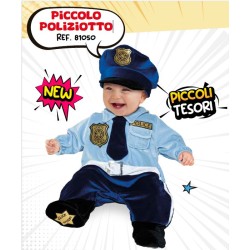 COSTUME POLIZIOTTO TAGLIA 6...