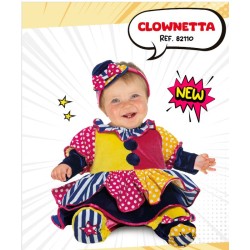 COSTUME CLOWNETTA TAGLIA 6...