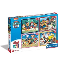 PUZZLE 4 IN 1 PAW PATROL