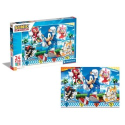 PUZZLE MAXI 24 PEZZI SONIC