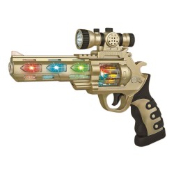 PISTOLA POLIZIA LUCI E...