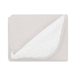COPERTA LAVORATA A MAGLIA...