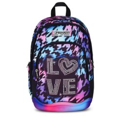 ZAINO SCUOLA DUAL GLOW LOVE...