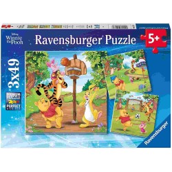 PUZZLE 3X49 PEZZI WINNIE...