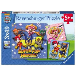 PUZZLE 3X49 PEZZI PAW PATROL D