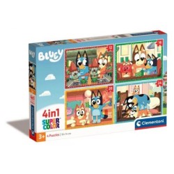 PUZZLE 4 IN 1 BLUEY