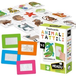 FLASHCARDS ANIMALI TATTILI...