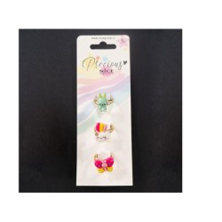 SPRING PARTY SET ANELLI  3...