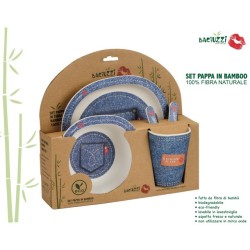 SET PAPPA 5 PEZZI JEANS...