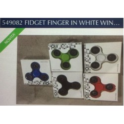 SPINNER FIDGET FINGER IN WHITE
