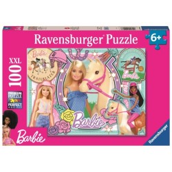 PUZZLE 100 PEZZI XXL BARBIE