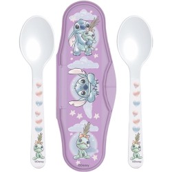 SET 2 CUCCHIAI CON BOX STITCH