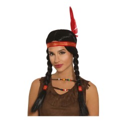 PARRUCCA TRECCE INDIANA CON...