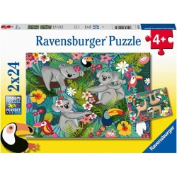PUZZLE 2X24 PEZZI KOALA E...