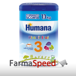 LATTE HUMANA 3 1100 GRAMMI