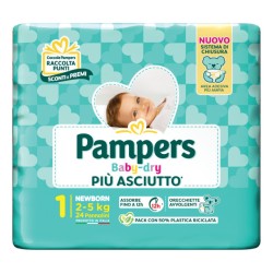 PANNOLINI BABY DRY TG  1  2...