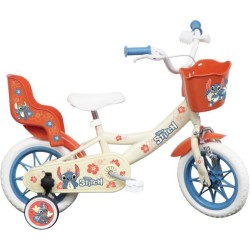 BICICLETTA STITCH BIANCA...