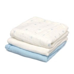 SET DA 3 MUSSOLE 70X70 CM...