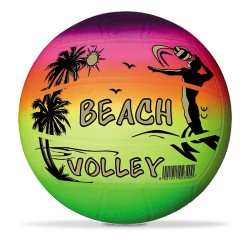 PALLONE GOMMA VOLLEY RAINBOW
