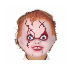 MASCHERA BAMBINO DIABOLICO PVC