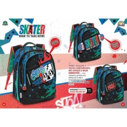 GO POP ZAINO SCUOLA SKATER 