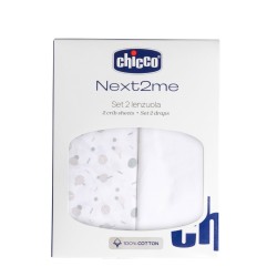 SET LENZUOLA COTONE 2 PEZZI...