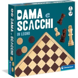 DAMA E SCACCHI LEGNO