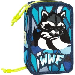 ASTUCCIO TRIPLO CON COLORI WWF