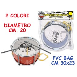 BUSTA TAMBURO MUSICALE 20 CM  