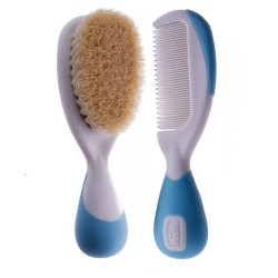 SPAZZOLA A PETTINE AZZURRO