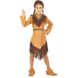 COSTUME INDIANINA TAGLIA 3...