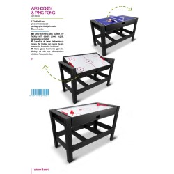 AIR HOCKEY   PING PONG IN...