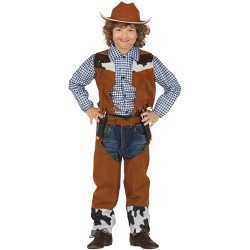 COSTUME COWBOY TAGLIA 5 6 ANNI