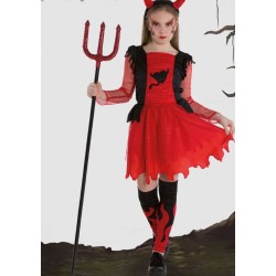 COSTUME DIAVOLETTA TAGLIA 7...