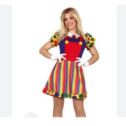 COSTUME CLOWN DONNA TAGLIA...