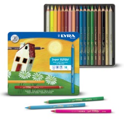 SCATOLA 18 COLORI IN...