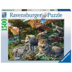 PUZZLE 1500 PEZZI LUPI IN...