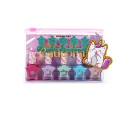 MINI NAIL SET CASE CATICORN...