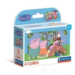 PUZZLE CUBI 6 PEZZI PEPPA PIG