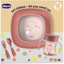 SET PAPPA ROSA 12 MESI 