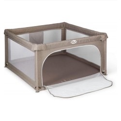 BOX GIOCHI BEIGE 120 X 120 CM