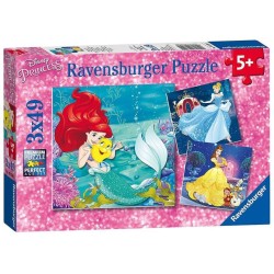 PUZZLE 3X49 PZ PRINCIPESSE...