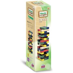 TORRE IN LEGNO GIOCO DA TAVOLA