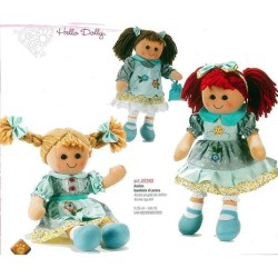 BAMBOLA DI PEZZA AZULES CM 35