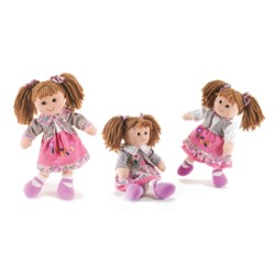 BAMBOLA DI PEZZA DALILA 35 CM 