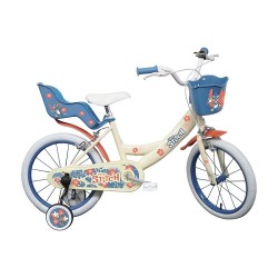BICICLETTA STITCH BIANCA...
